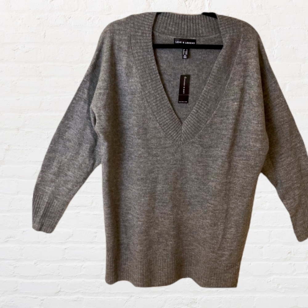 Love & Legend V-neck Sweater Tunic